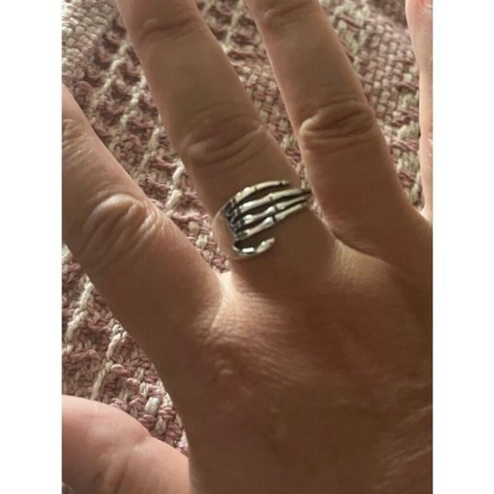 The Skeleton Ring in 925 - Picture 5 of 8